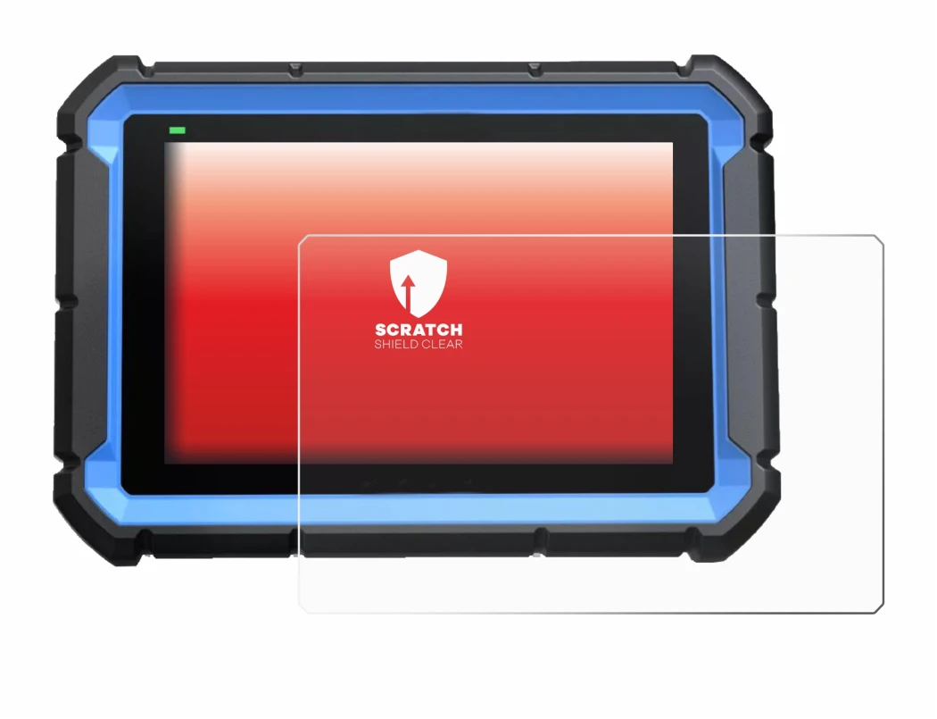 Image of the device Topdon ArtiDiag Pro with a wide variety of screen protectors.