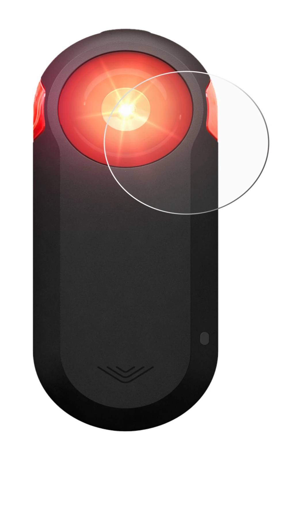 Image of the device Garmin Varia RTL516 with a wide variety of screen protectors.