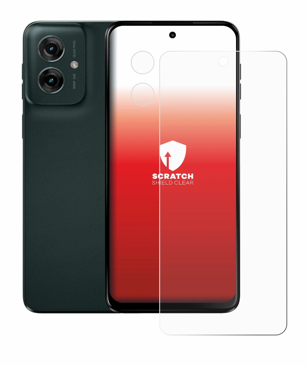 Image of the device Motorola Moto G55 (Front+Camera) with a wide variety of screen protectors.