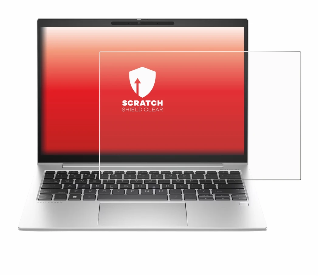 Image of the device HP EliteBook 830 G11 with a wide variety of screen protectors.