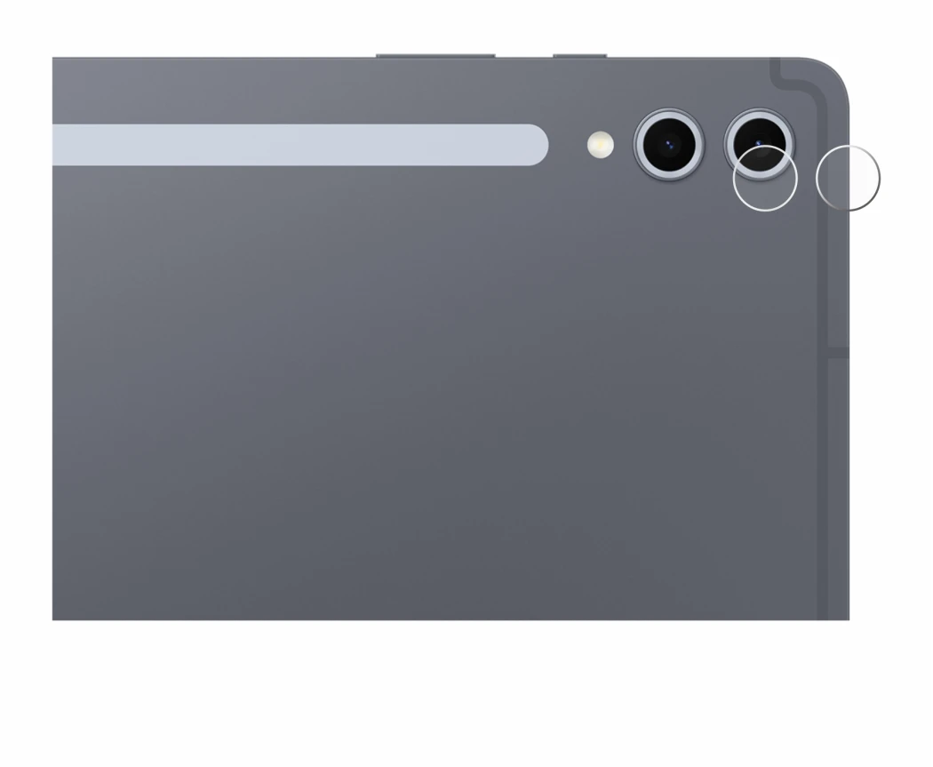 Image of the device Samsung Galaxy Tab S10 Plus WiFi (ONLY Camera Lens) with a wide variety of screen protectors.