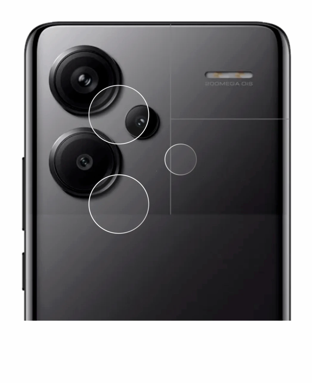 Image of the device Xiaomi Redmi Note 13 Pro+ 5G (ONLY Camera Lens) with a wide variety of screen protectors.