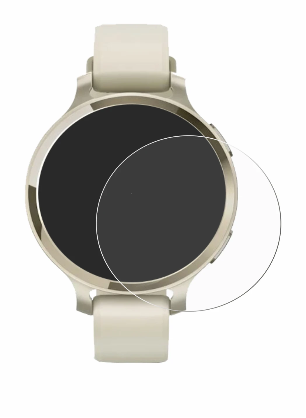 Image of the device Garmin Lily 2 Active with a wide variety of screen protectors.
