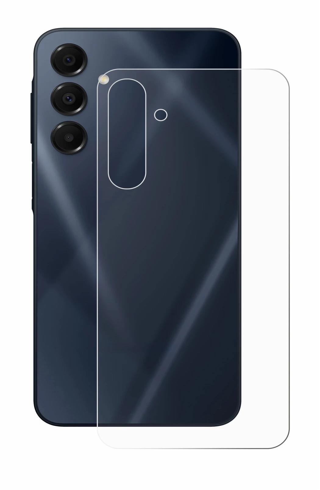 Image of the device Samsung Galaxy A16 5G (Back) with a wide variety of screen protectors.