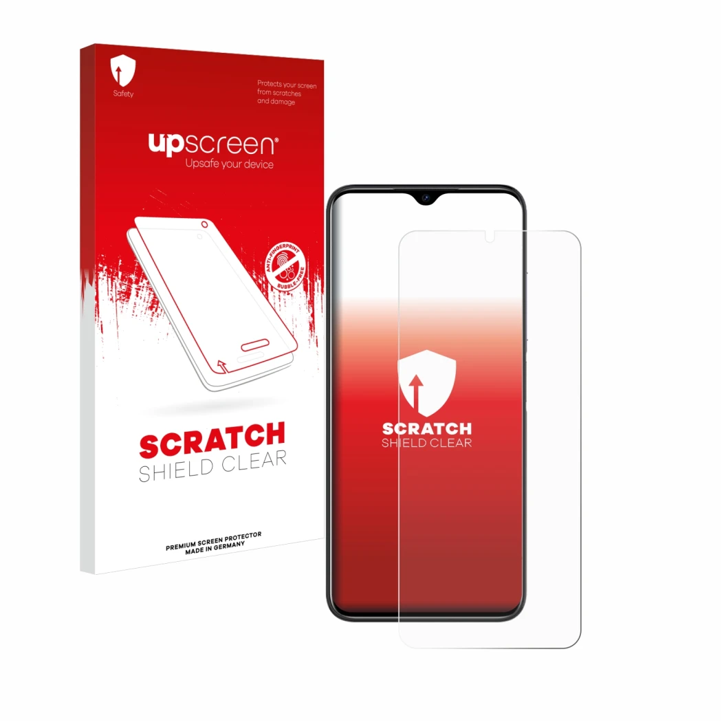 Front side of a product packaging with the brand logo upscreen. Next to it is the device Doogee N50 Pro shown with the corresp