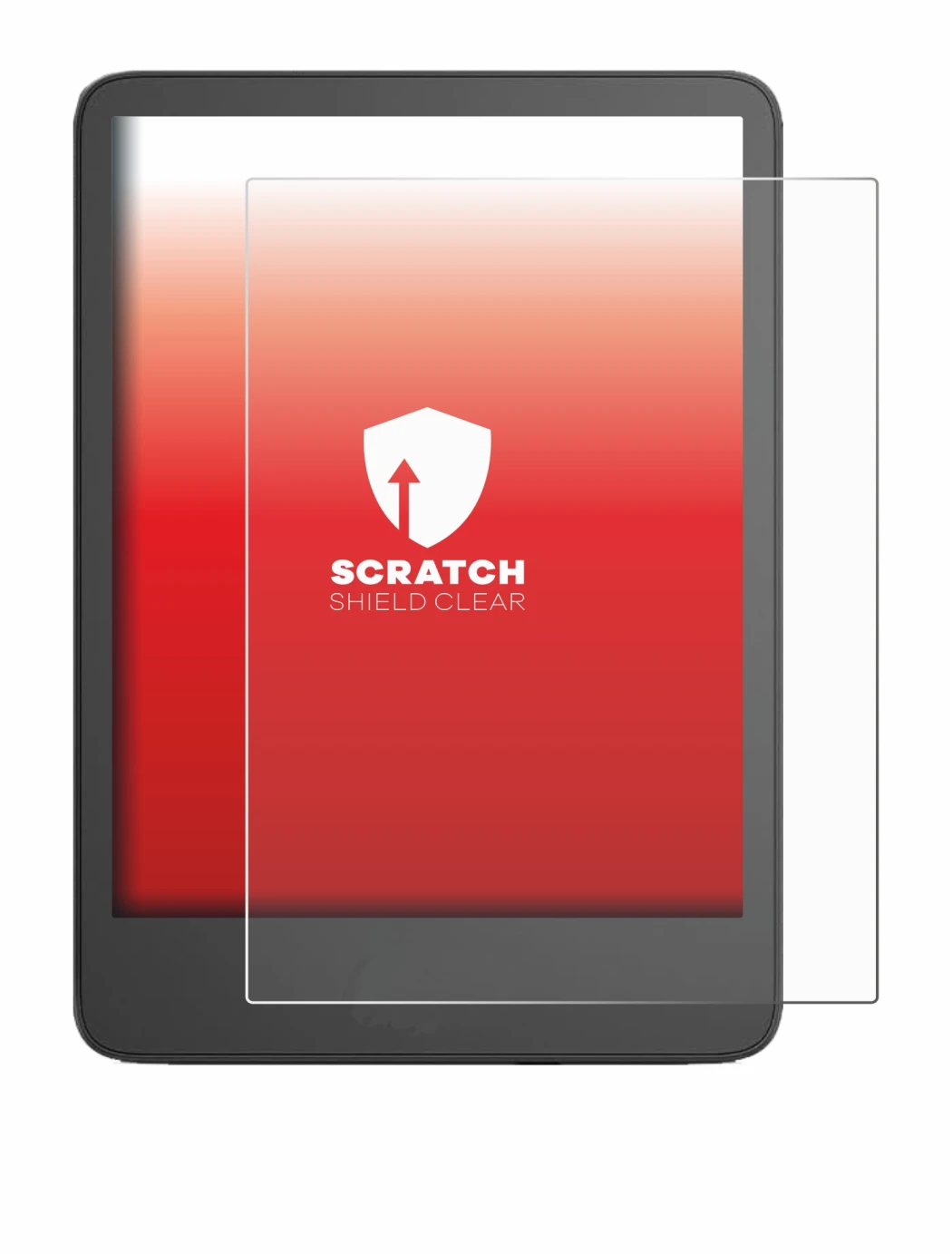 Image of the device Amazon Kindle 2024 with a wide variety of screen protectors.