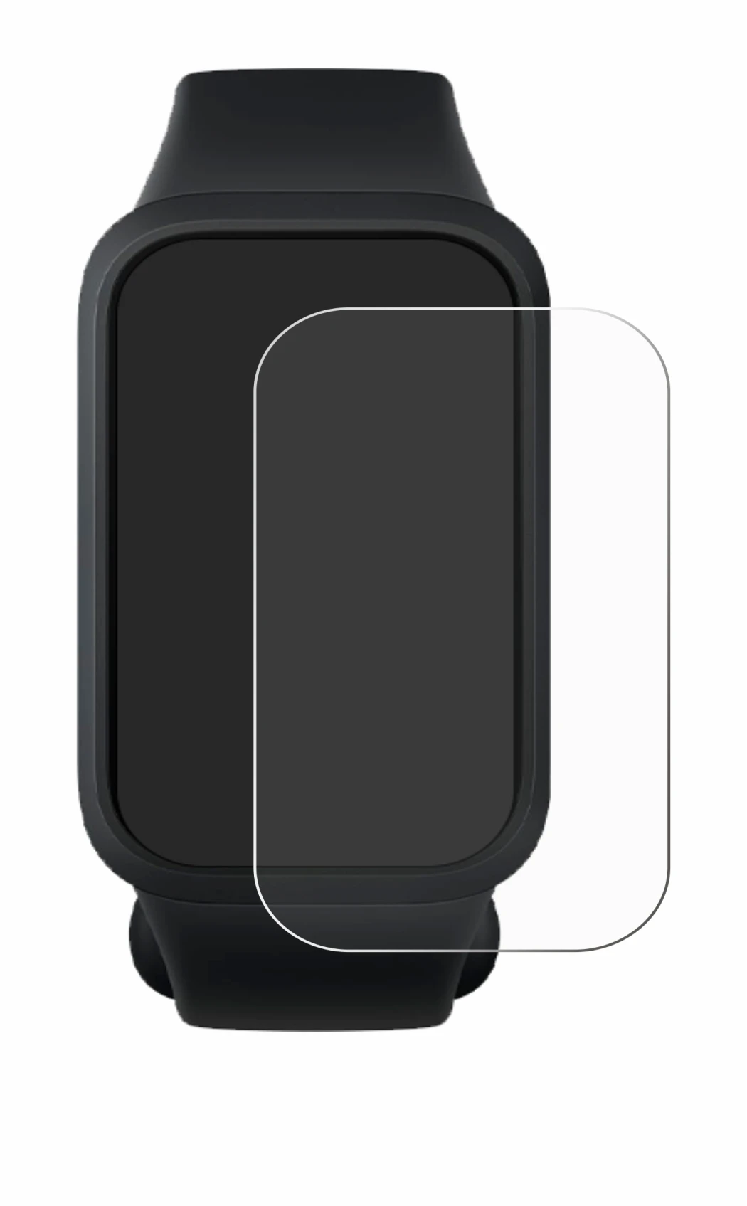 Image of the device Xiaomi Smart Band 9 Active with a wide variety of screen protectors.