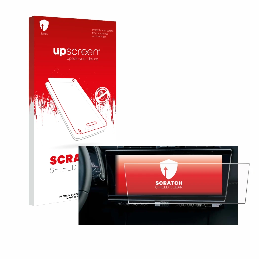 Front side of a product packaging with the brand logo upscreen. Next to it is the device DS 7 Facelift (2024) shown with the c