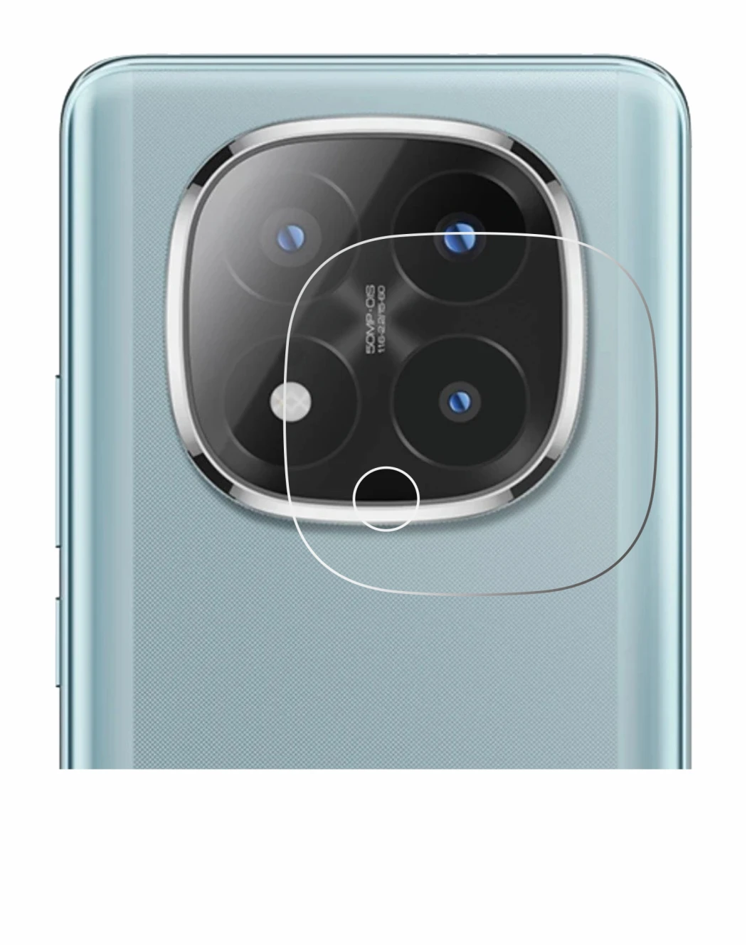 Image of the device Xiaomi Redmi Note 14 Pro Plus (ONLY Camera Lens) with a wide variety of screen protectors.