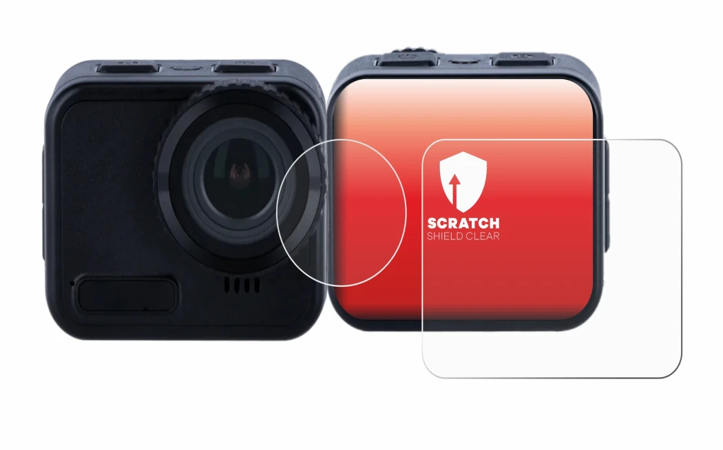 Image of the device Rollei 9s Cube with a wide variety of screen protectors.