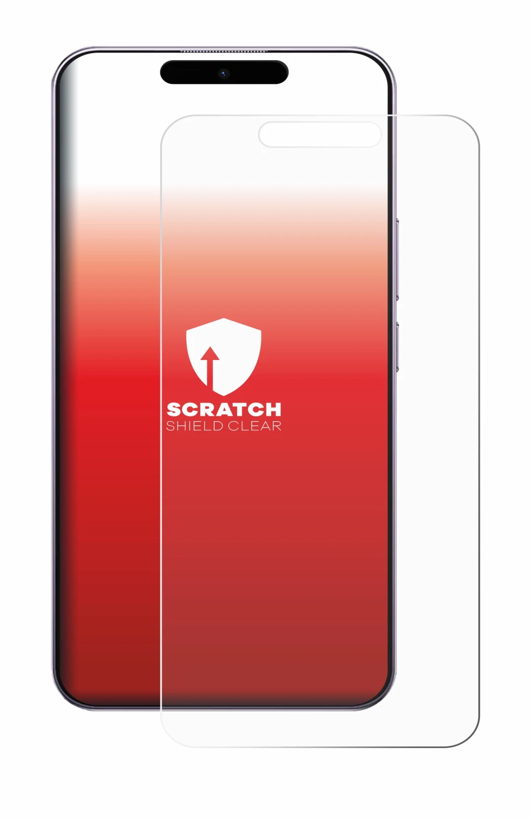 Image of the device Oukitel P1 with a wide variety of screen protectors.