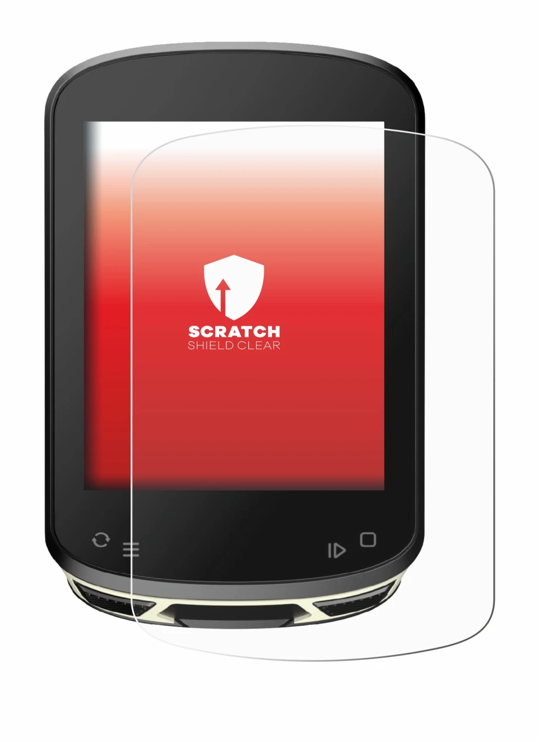 Image of the device Magene C506 SE with a wide variety of screen protectors.
