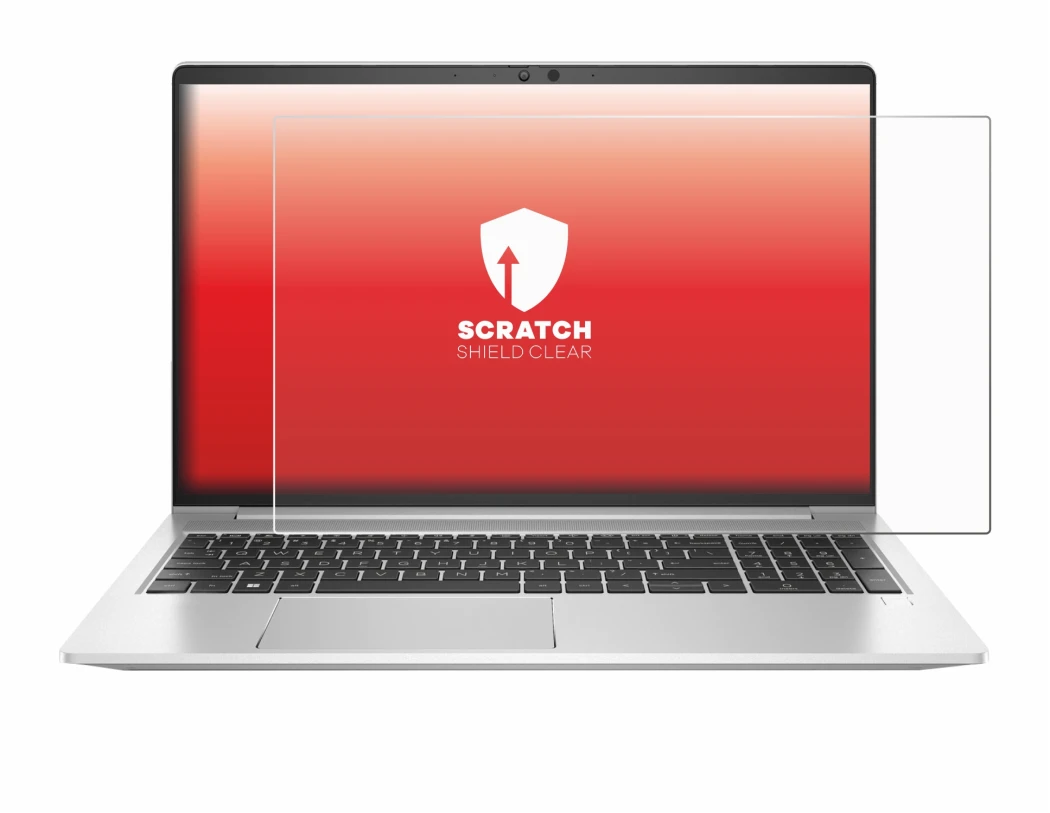 Image of the device HP EliteBook 650 G10 with a wide variety of screen protectors.