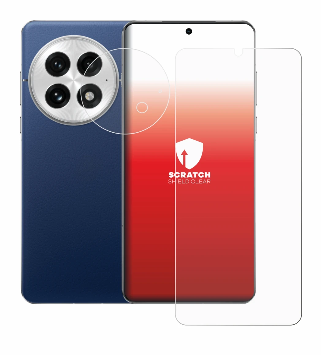 Image of the device OnePlus 13 (Front+Camera) with a wide variety of screen protectors.