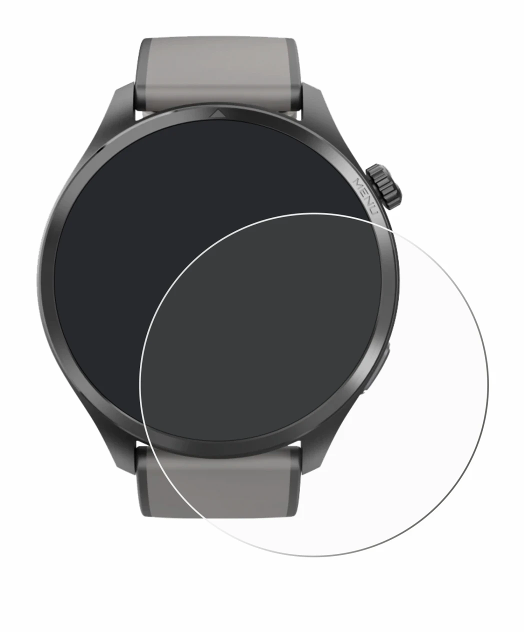 Image of the device Hama Smartwatch 9000 with a wide variety of screen protectors.