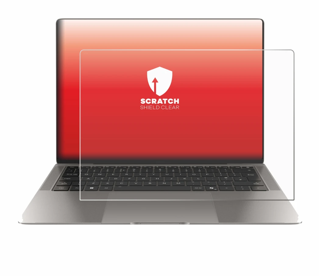 Image of the device Honor MagicBook Art 14 with a wide variety of screen protectors.