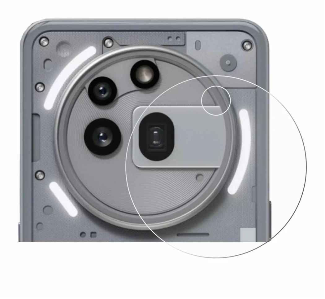 Image of the device Nothing Phone (3a) Pro (ONLY Camera Lens) with a wide variety of screen protectors.