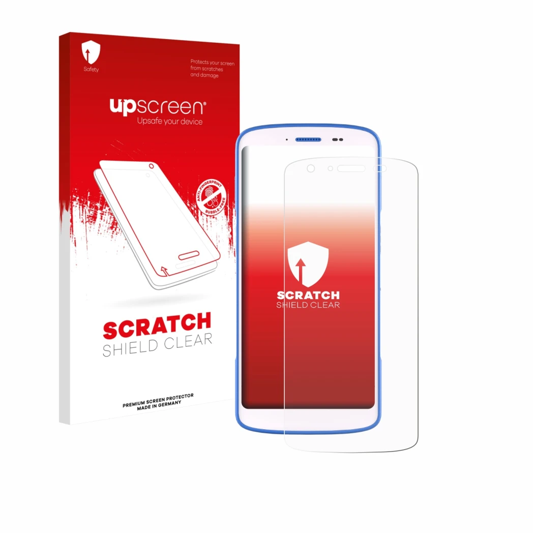 Front side of a product packaging with the brand logo upscreen. Next to it is the device Zebra HC 25 shown with the correspond