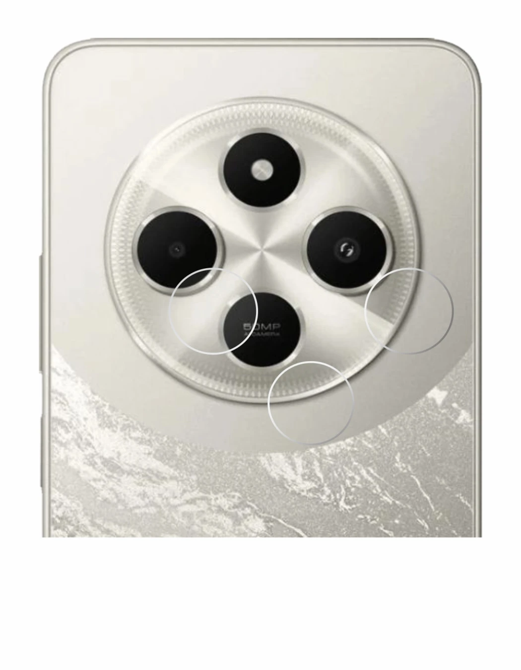Image of the device Xiaomi Poco C75 (ONLY Camera Lens) with a wide variety of screen protectors.