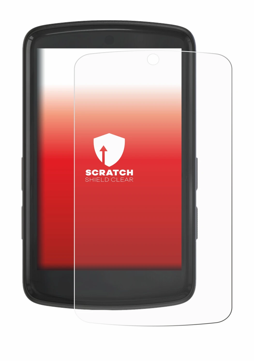 Image of the device Bryton Rider S810 with a wide variety of screen protectors.
