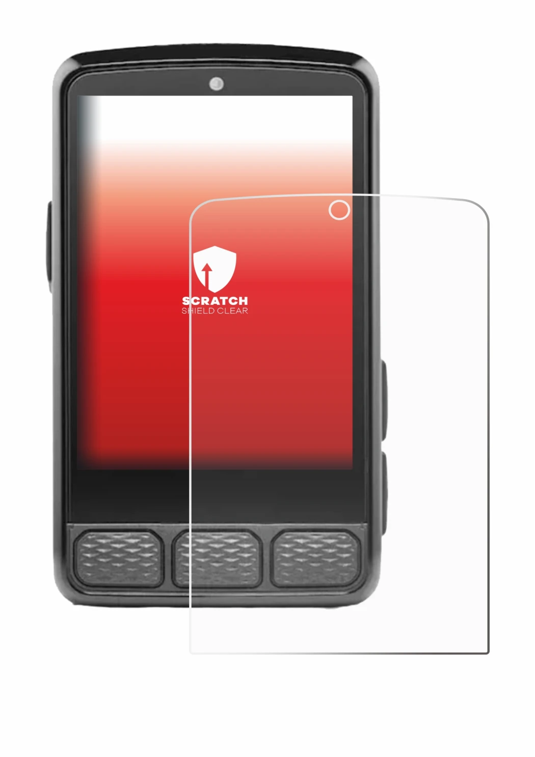 Image of the device Wahoo Elemnt Roam V3 with a wide variety of screen protectors.