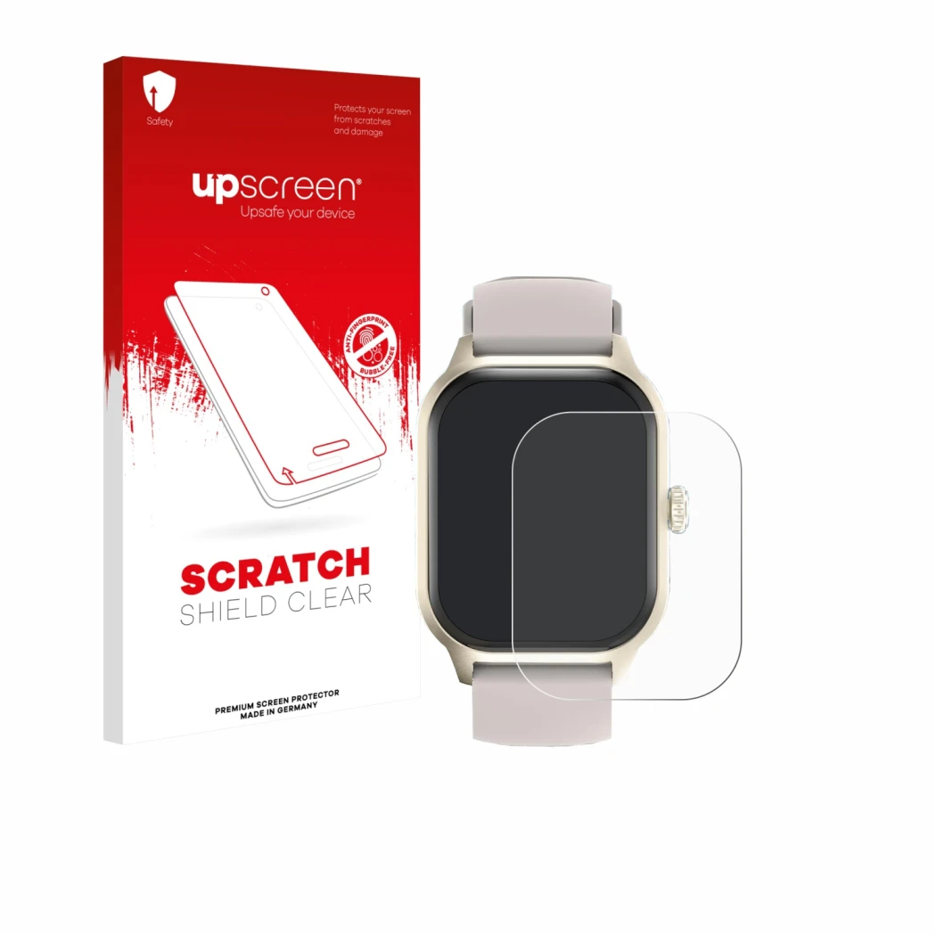 Front side of a product packaging with the brand logo upscreen. Next to it is the device LAOYABB QS07 2.01