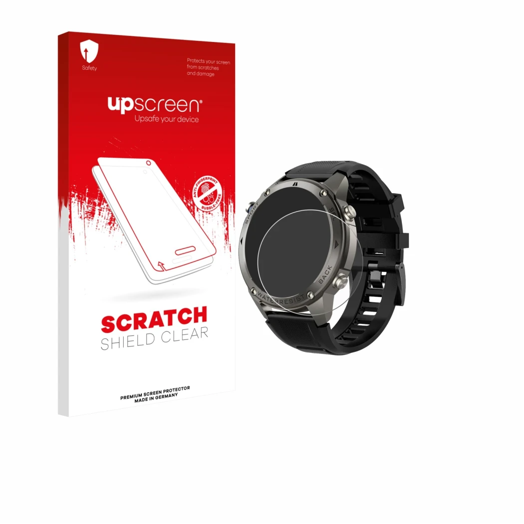 Front side of a product packaging with the brand logo upscreen. Next to it is the device Knauermann GPS 4 (2025) shown with th