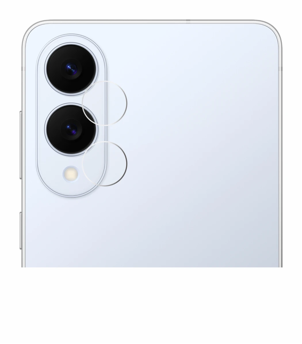 Image of the device Samsung Galaxy S25 Edge (ONLY Camera Lens) with a wide variety of screen protectors.