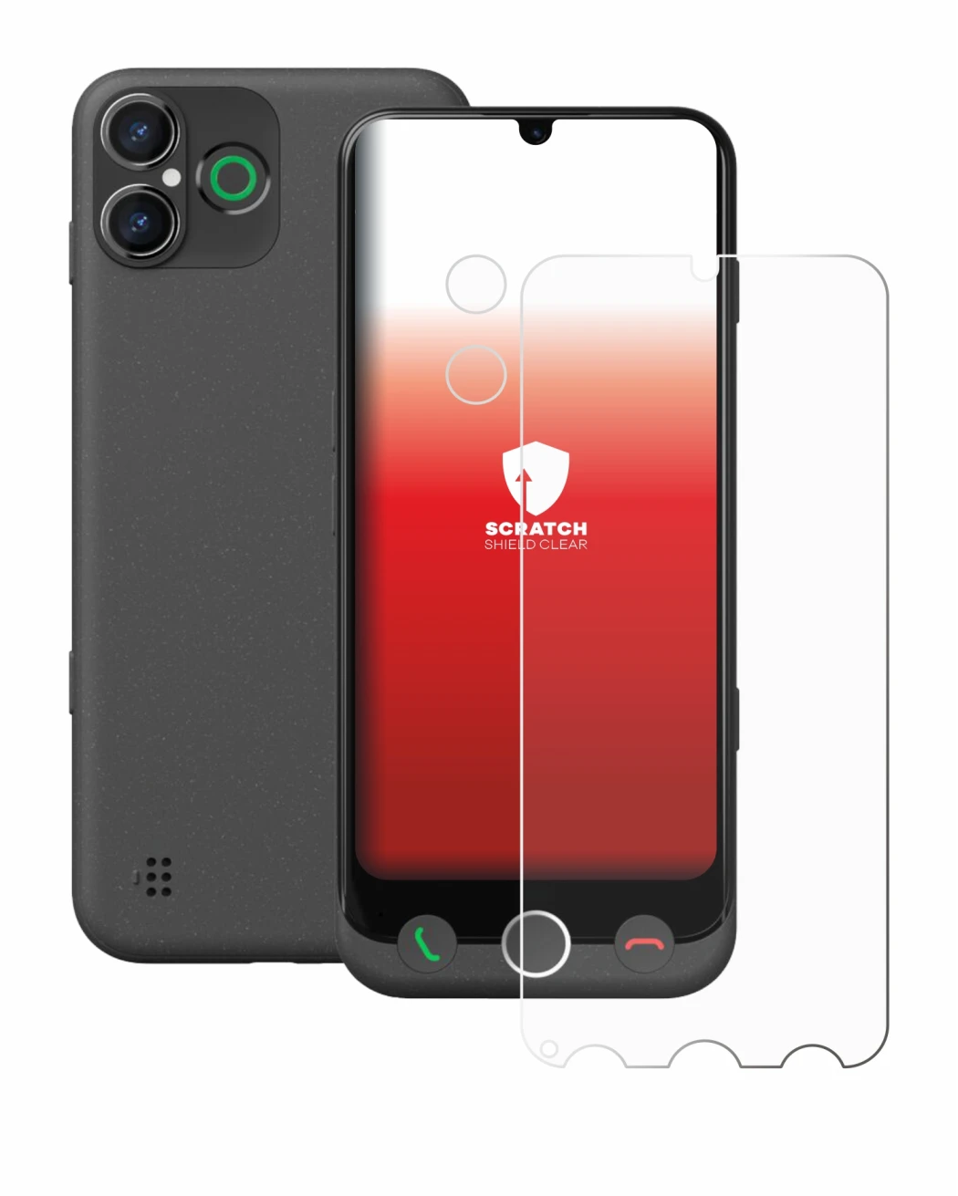 Image of the device Doro Aurora A30 (Front+Camera) with a wide variety of screen protectors.