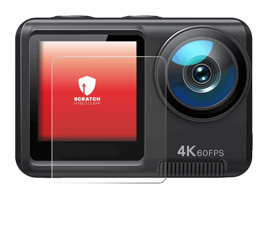 Image of the device Wolfang GA420 with a wide variety of screen protectors.