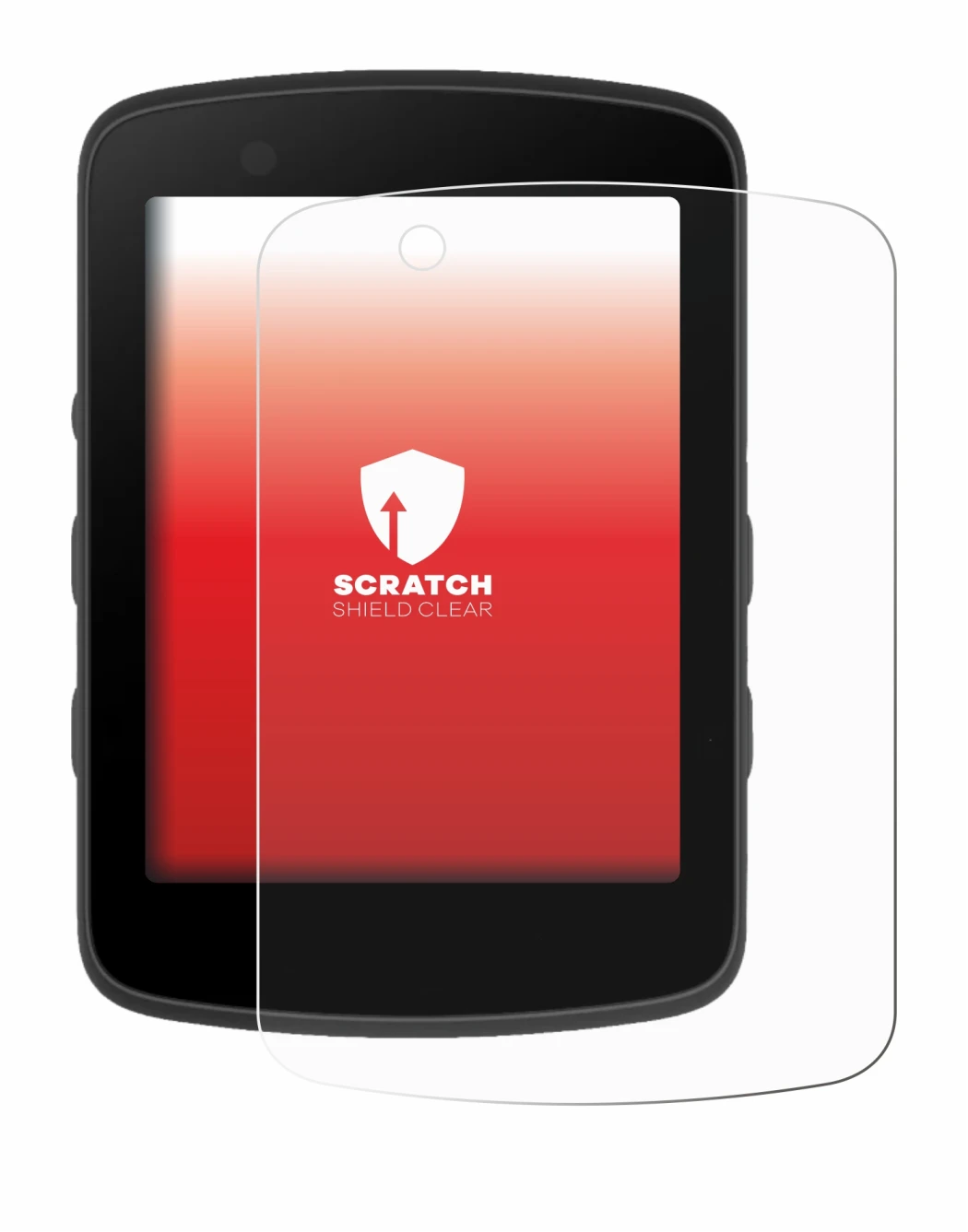 Image of the device Bryton Rider 550 with a wide variety of screen protectors.