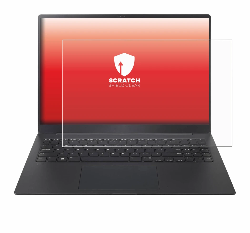 Image of the device LG gram Pro 16 2025 with a wide variety of screen protectors.