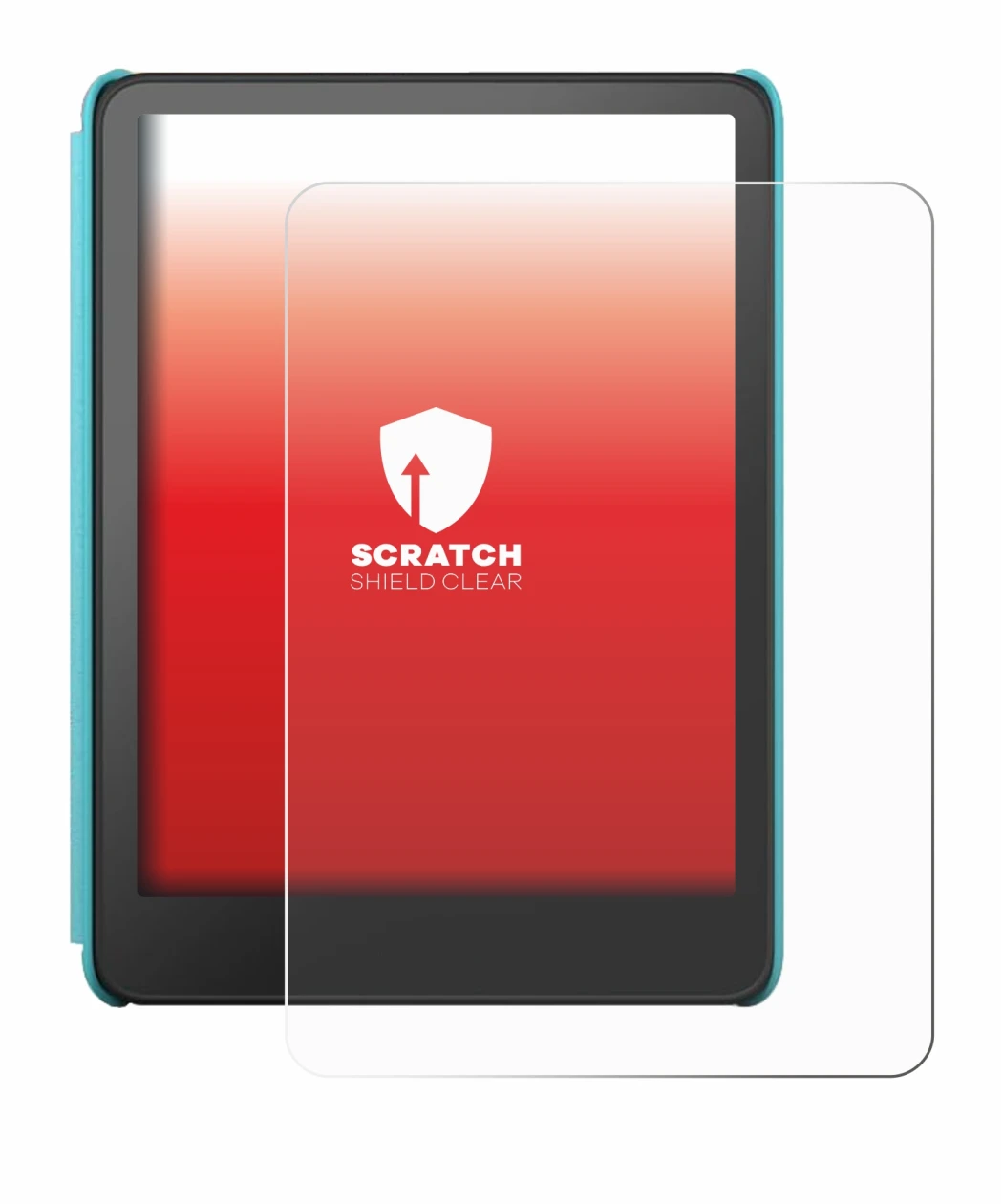 Image of the device Amazon Kindle Colorsoft Kids with a wide variety of screen protectors.