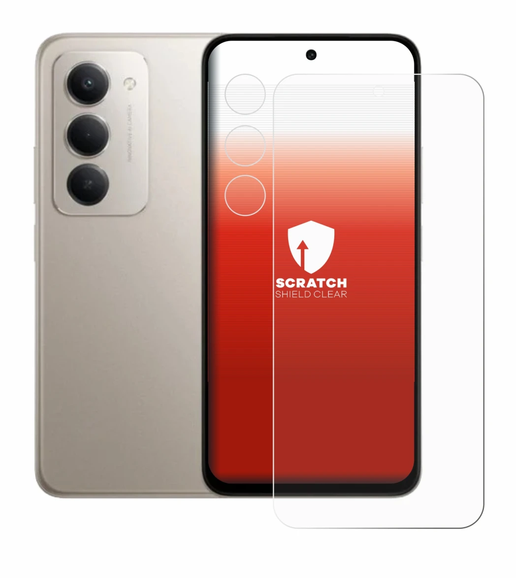 Image of the device Xiaomi Redmi 15 (Front+Camera) with a wide variety of screen protectors.