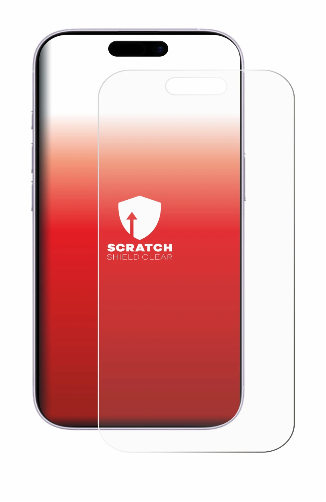 Image of the device Apple iPhone 17 with a wide variety of screen protectors.