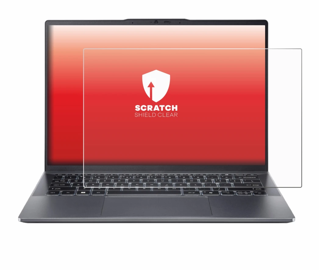 Image of the device Acer Swift Go 14 OLED with a wide variety of screen protectors.