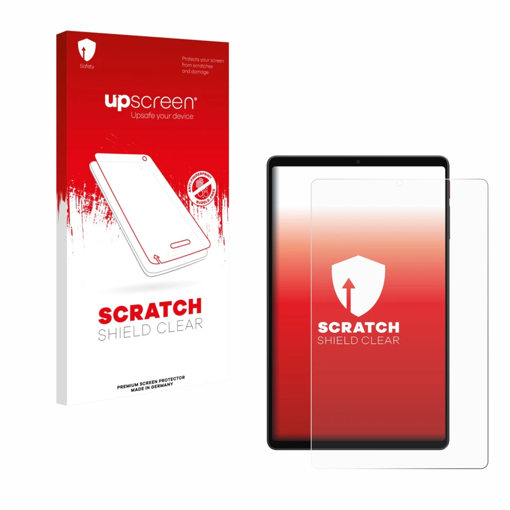 Front side of a product packaging with the brand logo upscreen. Next to it is the device Alldocube iPlay 70 mini Ultra shown w