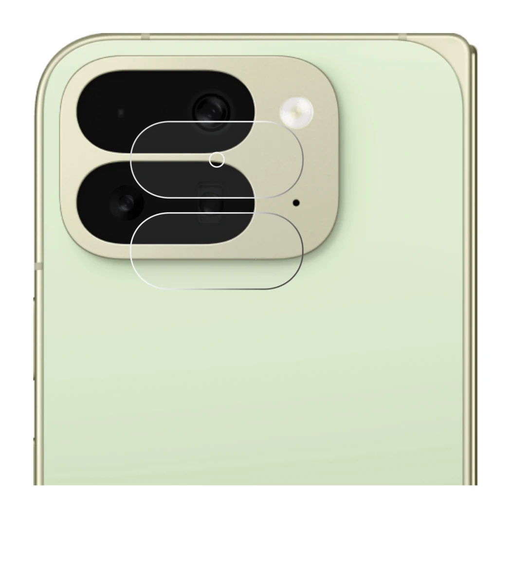 Image of the device Google Pixel 10 Pro Fold (ONLY Camera Lens) with a wide variety of screen protectors.