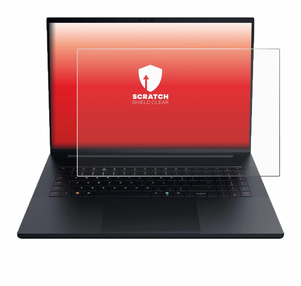Image of the device Razer Blade 18 2025 with a wide variety of screen protectors.