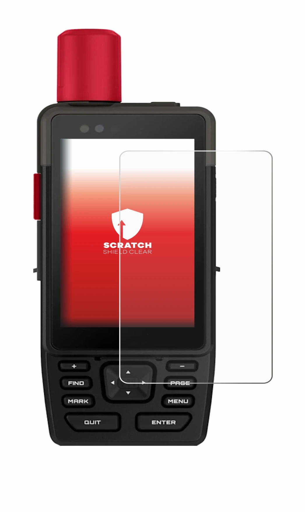 Image of the device Garmin GPSMAP H1i Plus with a wide variety of screen protectors.
