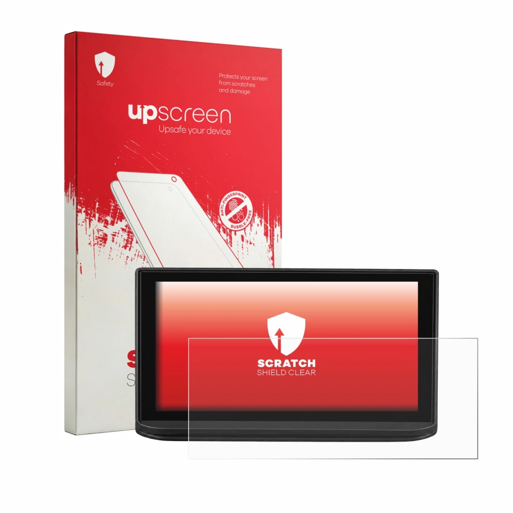 Front side of a product packaging with the brand logo upscreen. Next to it is the device Peugeot 3008 2023 shown with the corr