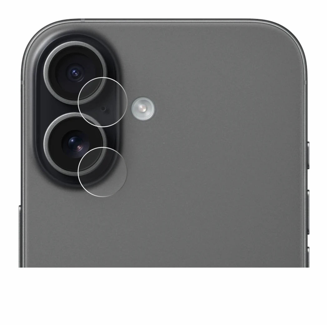 Image of the device Apple iPhone 17 (ONLY Camera Lens) with a wide variety of screen protectors.
