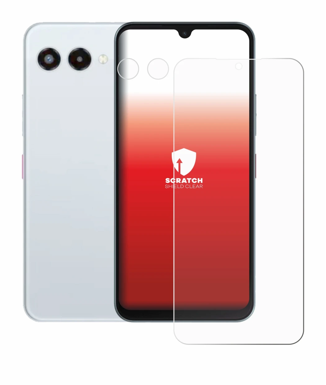 Image of the device Telekom T Phone 3 (Front+Camera) with a wide variety of screen protectors.