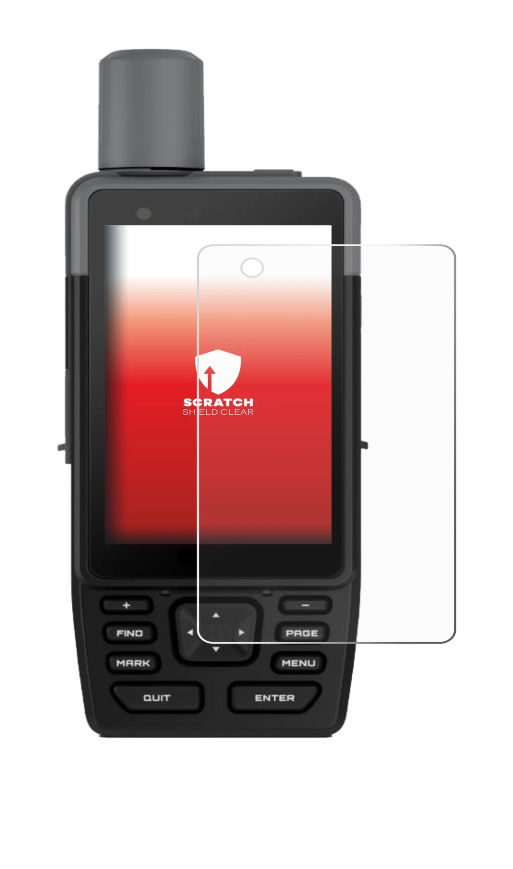 Image of the device Garmin GPSMAP H1 with a wide variety of screen protectors.