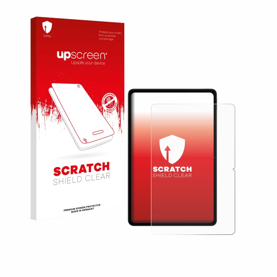 Front side of a product packaging with the brand logo upscreen. Next to it is the device Xiaomi Redmi Pad 2 Pro shown with the
