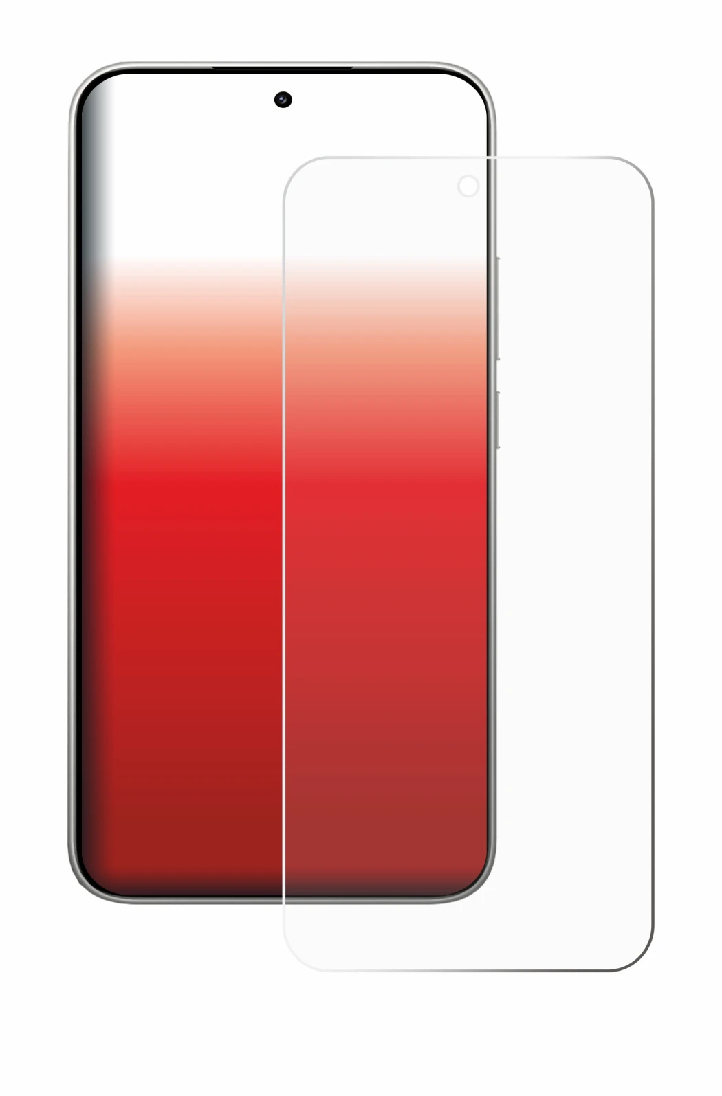 Image of the device Xiaomi 15T with a wide variety of screen protectors.