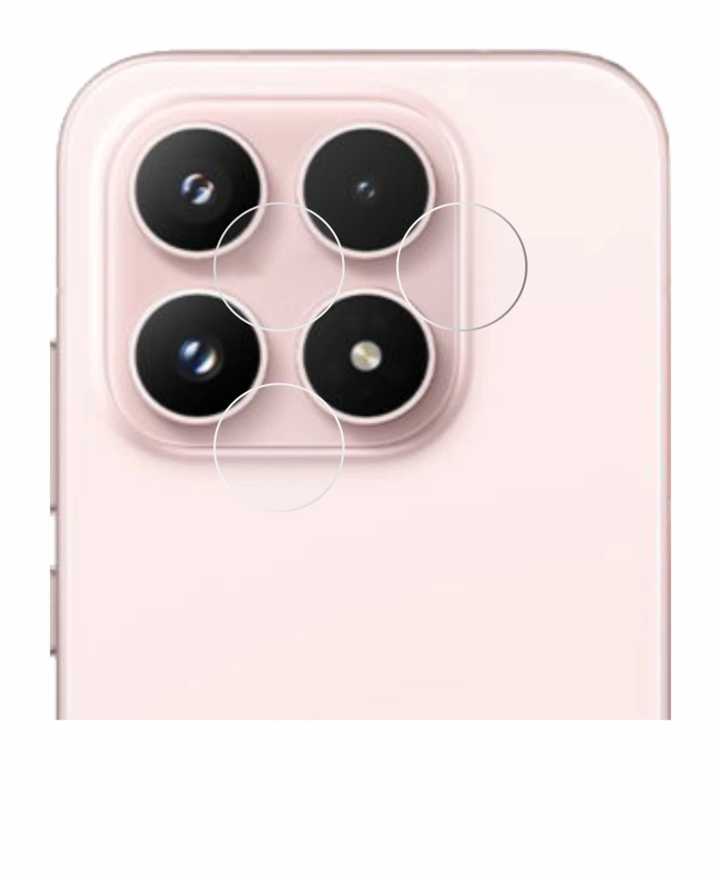 Image of the device Xiaomi 17 (ONLY Camera Lens) with a wide variety of screen protectors.