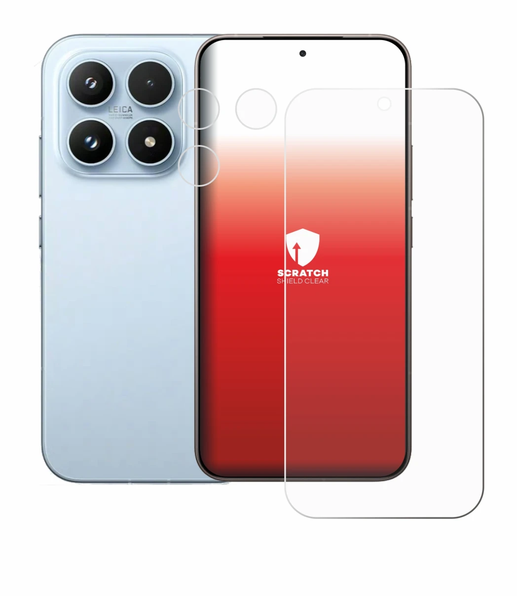 Image of the device Xiaomi 17 (Front+Camera) with a wide variety of screen protectors.