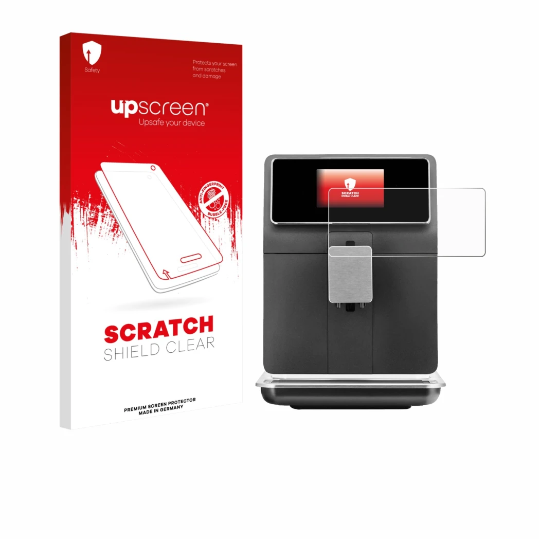 Front side of a product packaging with the brand logo upscreen. Next to it is the device WMF Perfection 860L shown with the co