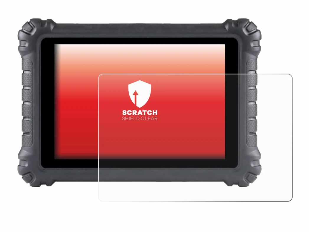Image of the device Autel MaxiSys MS906 Pro with a wide variety of screen protectors.